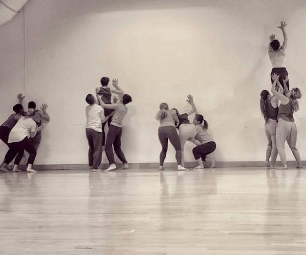 Members of Prometheus Dance and students from The Boston Conservatory at Berklee. Photo: Sylvia Stagg Guiliano.