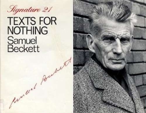texts for nothing by samuel beckett